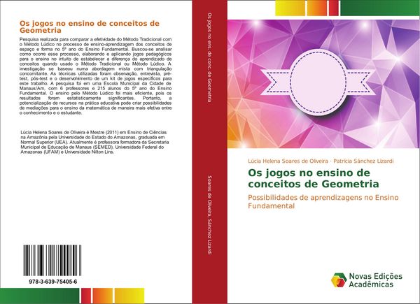 Produktbild: Os jogos no ensino de conceitos de Geometria