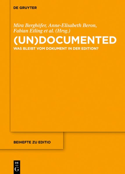 Produktbild: (un)documented
