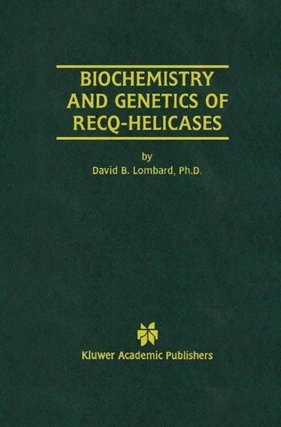 Produktbild: Biochemistry and Genetics of Recq-Helicases