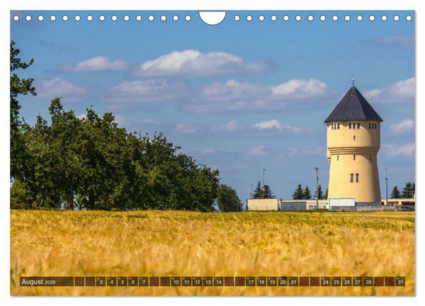 Produktbild: Unterwegs in Oschatz (Wandkalender 2026 DIN A4 quer), CALVENDO Monatskalender