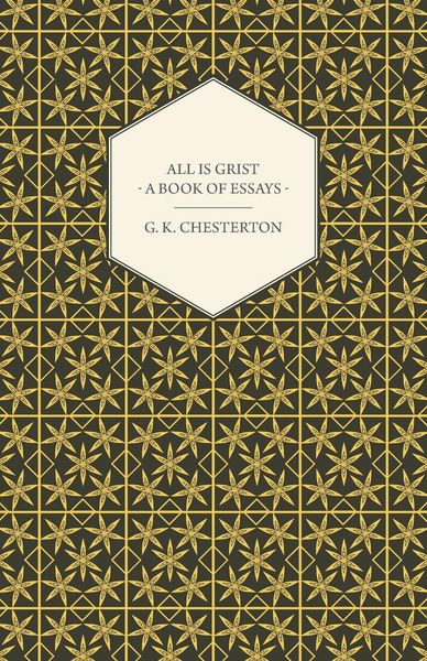 Produktbild: All Is Grist - A Book of Essays