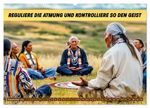 Produktbild: Im Flow des Atems - Energie des Lebens (Wandkalender 2026 DIN A2 quer), CALVENDO Monatskalender