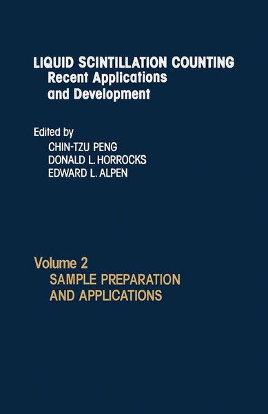 Produktbild: Liquid Scintillation Counting Recent Applications and Development