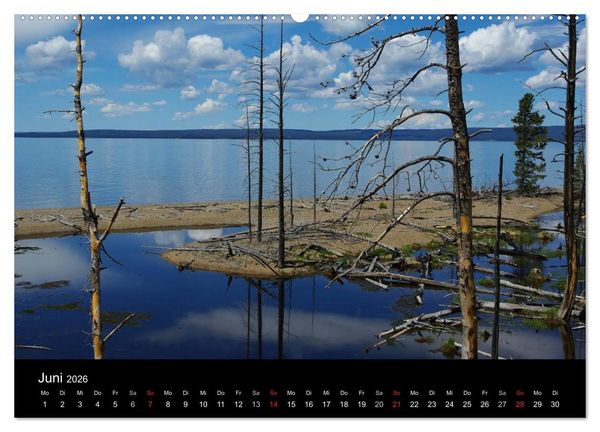 Produktbild: Wyoming! (Wandkalender 2026 DIN A2 quer), CALVENDO Monatskalender