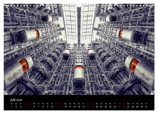 Produktbild: Welt der Aufz&uuml;ge (Wandkalender 2026 DIN A3 quer), CALVENDO Monatskalender