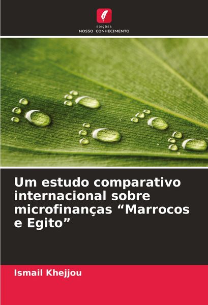 Produktbild: Um estudo comparativo internacional sobre microfinan&ccedil;as "Marrocos e Egito"