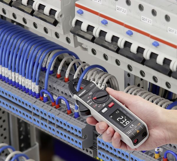 Produktbild: VOLTCRAFT VC-331 SE Stromzange CAT II 600 V, CAT III 300V Anzeige (Counts): 2000