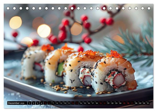 Produktbild: Sushi Zauber (Tischkalender 2026 DIN A5 quer), CALVENDO Monatskalender