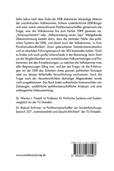 Produktbild: Die Volkskammer der DDR