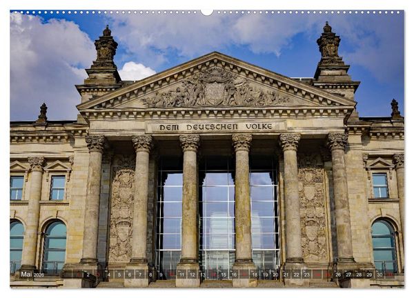 Produktbild: Hauptstadt Berlin (hochwertiger Premium Wandkalender 2026 DIN A2 quer), Kunstdruck in Hochglanz