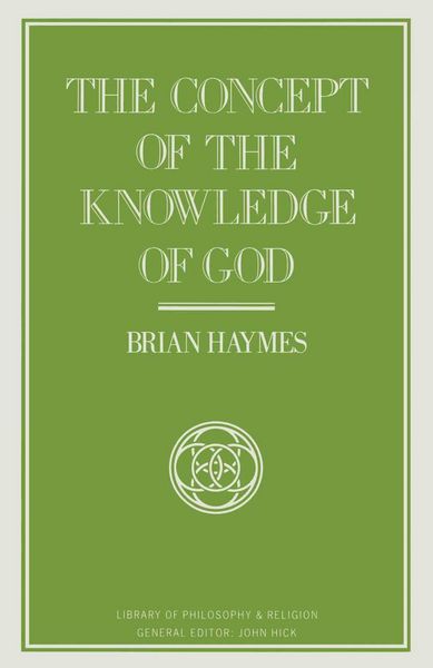Produktbild: Concept Of The Knowledge Of God