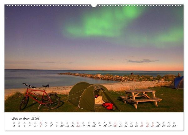 Produktbild: Abenteuer Radreisen (hochwertiger Premium Wandkalender 2026 DIN A2 quer), Kunstdruck in Hochglanz