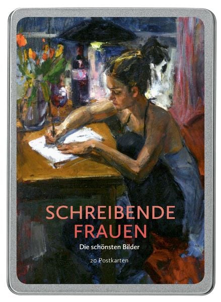 Produktbild: Schreibende Frauen Postkarten VE 20