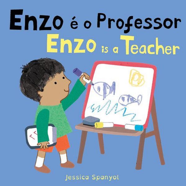 Produktbild: Enzo &Eacute; O Professor / Enzo Is a Teacher (Portuguese Bilingual Edition)