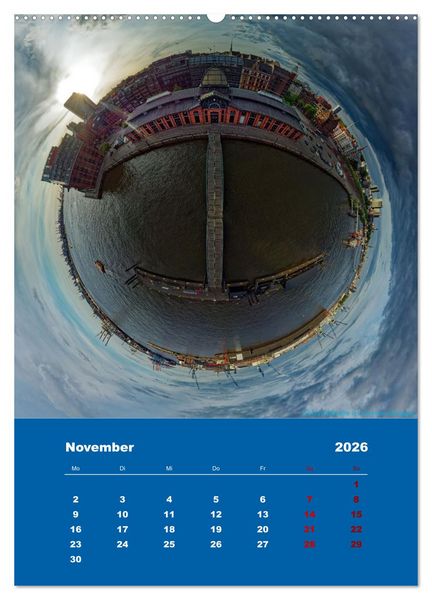 Produktbild: Planet Hafencity - Universum Hamburg (hochwertiger Premium Wandkalender 2026 DIN A2 hoch), Kunstdruck in Hochglanz