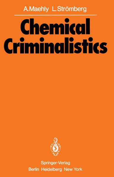 Produktbild: Chemical Criminalistics