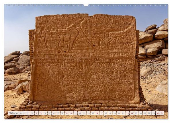 Produktbild: Monumente der Ewigkeit - von Wesiren bis zu C&auml;saren in &Auml;gypten (Wandkalender 2027 DIN A2 quer), CALVENDO Monatskalender