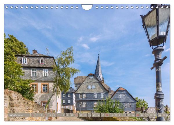 Produktbild: Marburg an der Lahn (Wandkalender 2026 DIN A4 quer), CALVENDO Monatskalender
