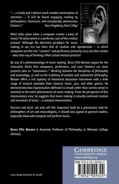 Produktbild: The Improvisation of Musical Dialogue