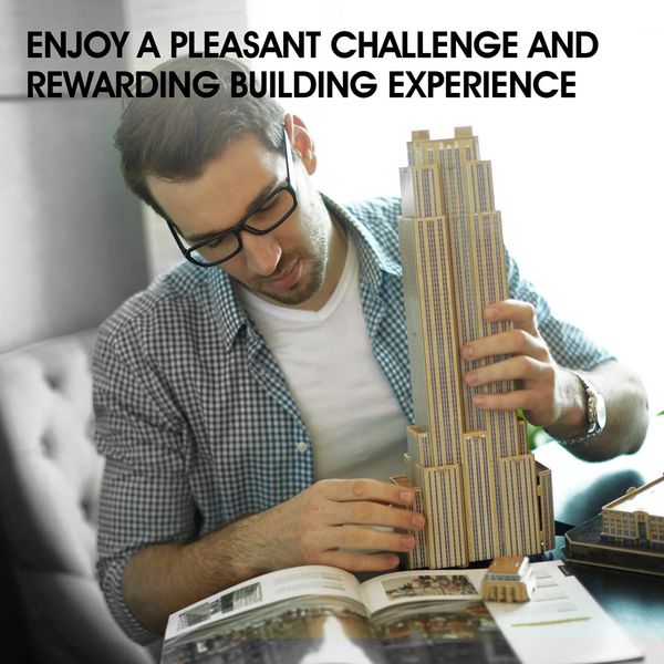 Produktbild: CUBICFUN - 3D Puzzle Empire State Building 66 Teile