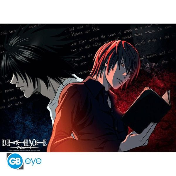 Produktbild: DEATH NOTE Set 2 Chibi Posters - L vs Light & Misa (52x38)