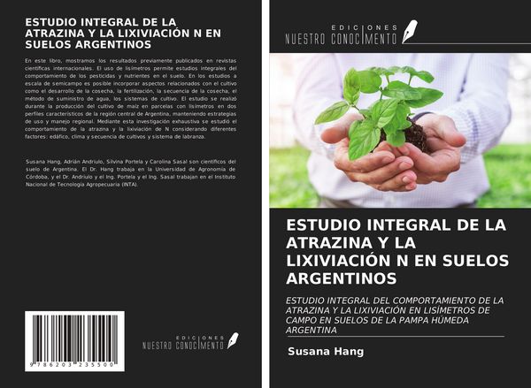 Produktbild: Estudio Integral De La Atrazina Y La Lixiviaci&oacute;n N En Suelos Argentinos
