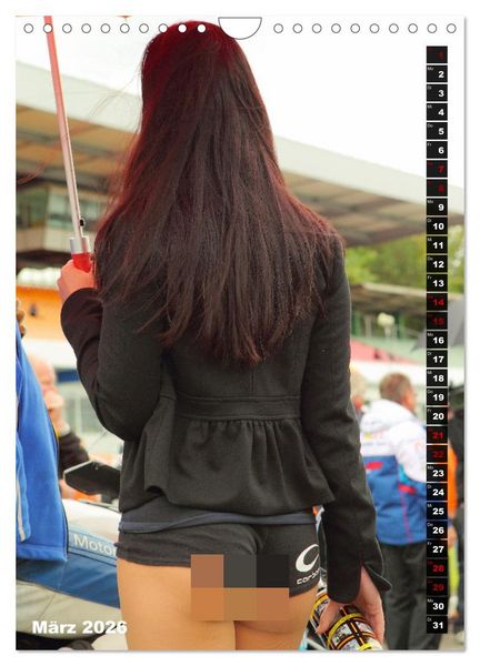 Produktbild: Beauty Grid Girls (Wandkalender 2026 DIN A4 hoch), CALVENDO Monatskalender