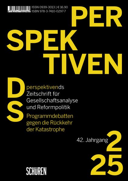 Produktbild: Programmdebatten gegen die R&uuml;ckkehr der Katastrophe