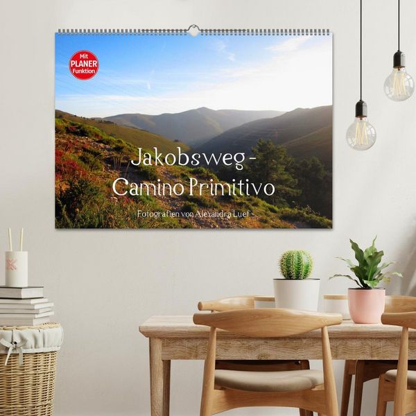 Produktbild: Jakobsweg - Camino Primitivo (Wandkalender 2027 DIN A2 quer), CALVENDO Monatskalender