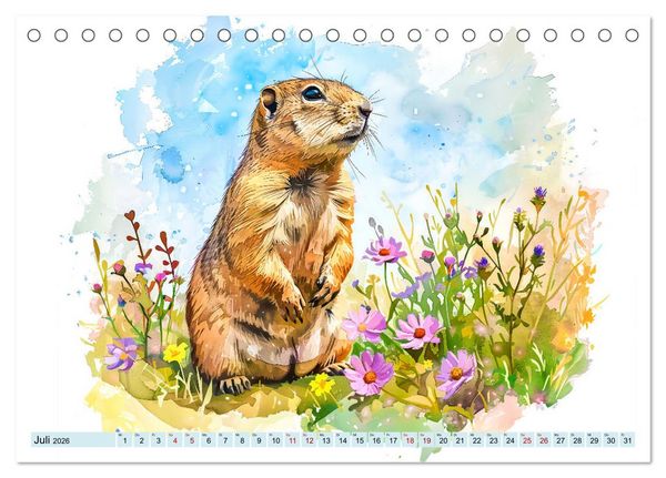 Produktbild: Eisige Polarkreise - Faszination der polaren Tierwelt (Tischkalender 2026 DIN A5 quer), CALVENDO Monatskalender