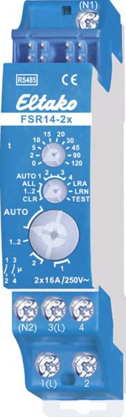 Eltako FSR14-2x RS485 Bus-Schaltaktor 2-Kanal Hutschiene