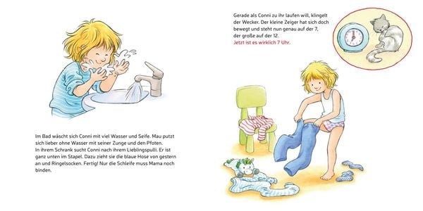Produktbild: LESEMAUS 190: Conni lernt die Uhrzeit