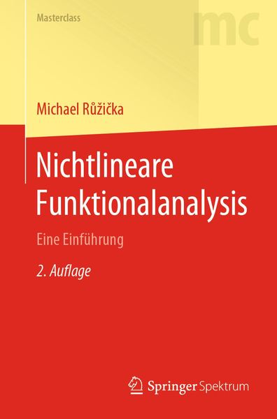Produktbild: Nichtlineare Funktionalanalysis