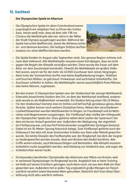 Produktbild: &Uuml;bungsheft mit Lesetests in Deutsch 4. Klasse