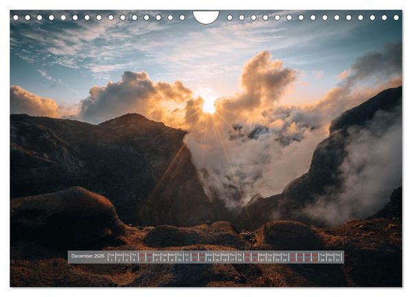 Produktbild: Picturesque Mountain Worlds (Wall Calendar 2026 DIN A4 landscape), CALVENDO 12 Month Wall Calendar