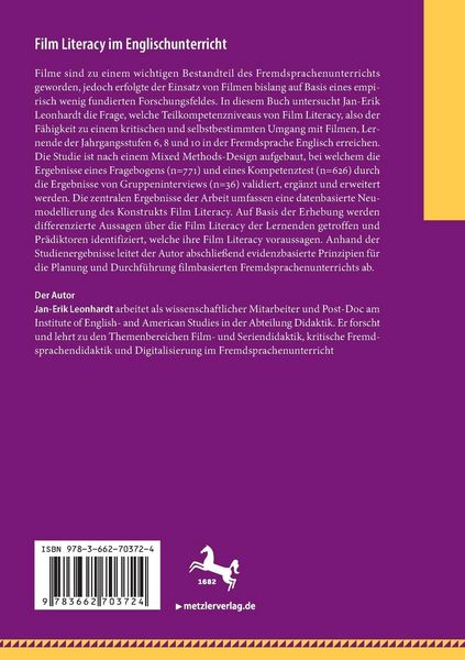 Produktbild: Film Literacy im Englischunterricht