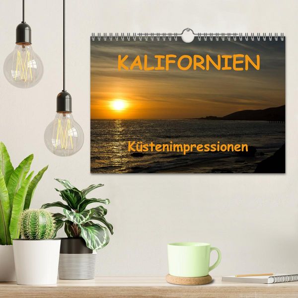 Produktbild: KALIFORNIEN K&uuml;stenimpressionen (Wandkalender 2026 DIN A4 quer), CALVENDO Monatskalender