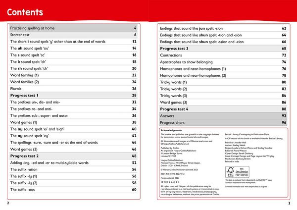 Produktbild: Year 3 Spelling Targeted Practice Workbook