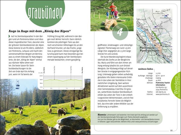 Produktbild: K&uuml;mmerly+Frey Erlebnis Schweiz Wandern zu Flora und Fauna - Wanderf&uuml;hrer