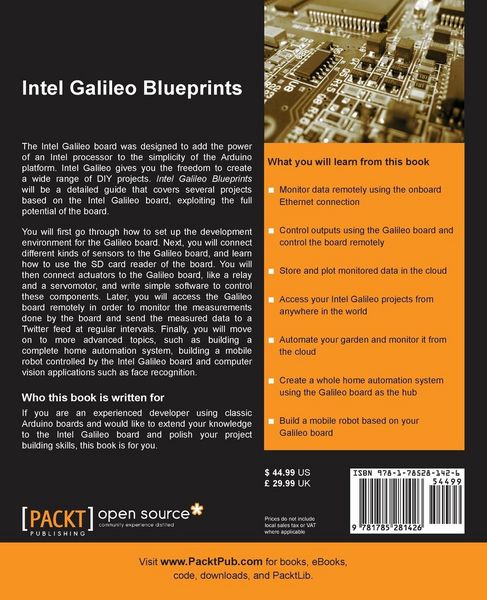 Produktbild: Intel Galileo Blueprints