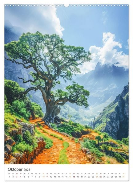 Produktbild: Mystische Pfade (hochwertiger Premium Wandkalender 2026 DIN A2 hoch), Kunstdruck in Hochglanz