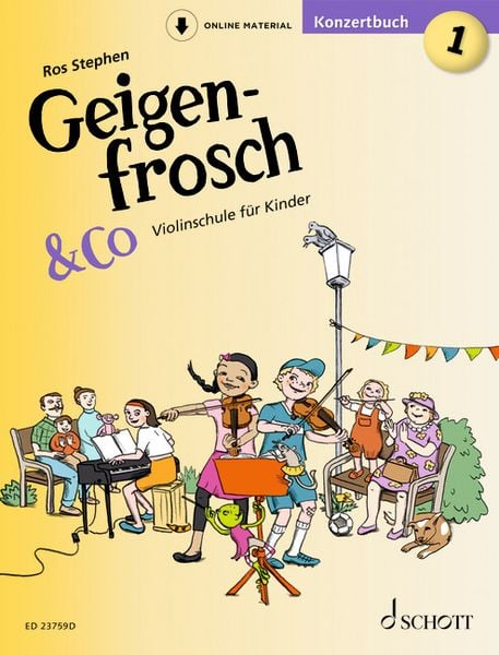Geigenfrosch & Co: Konzertbuch 1 -