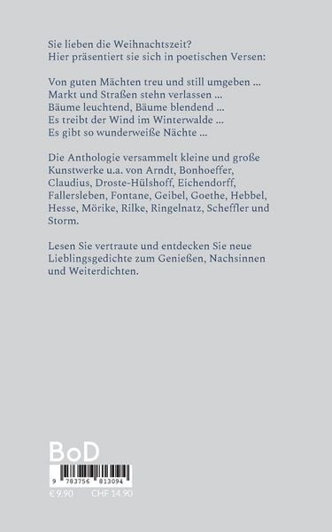 Produktbild: Weihnachtsgedichte