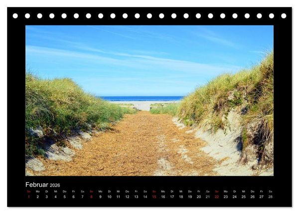 Produktbild: Juist &ndash; Insel im Wattenmeer (Tischkalender 2026 DIN A5 quer), CALVENDO Monatskalender