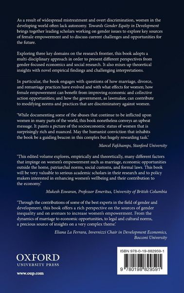 Produktbild: Towards Gender Equity in Development
