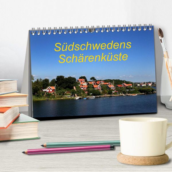 Produktbild: S&uuml;dschwedens Sch&auml;renk&uuml;ste (Tischkalender 2026 DIN A5 quer), CALVENDO Monatskalender