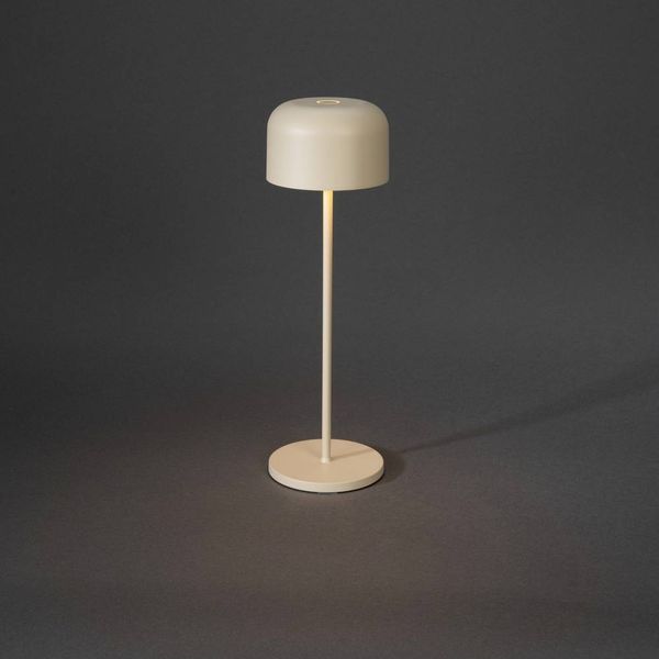Konstsmide 7834-330 Lille LED-Akku-Tischlampe 3.5W Warmweiß Sand