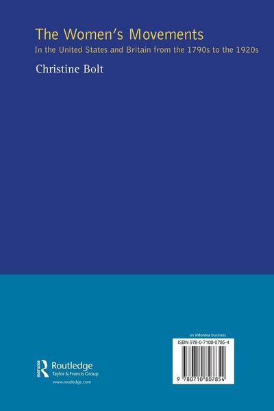 Produktbild: The Women's Movements in the United States and Britain from the 1790s to the 1920s