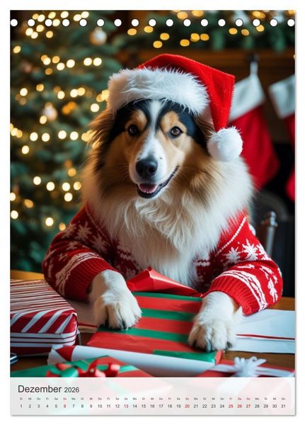 Produktbild: Daily Dogs &ndash; Tierisch menschlich (Tischkalender 2026 DIN A5 hoch), CALVENDO Monatskalender