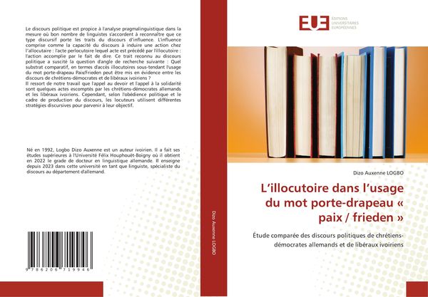Produktbild: L'illocutoire dans l'usage du mot porte-drapeau ' paix / frieden '
